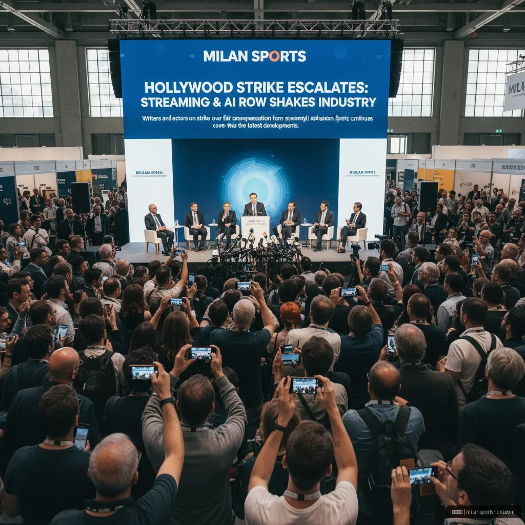 米兰体育 - 好莱坞罢工升级：流媒体与AI争议引行业震动 配图1