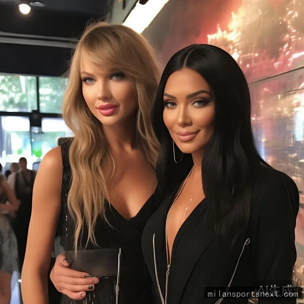 米兰体育 - 霉霉与卡戴珊罕见同框！过去24小时内两大巨星破冰互动成焦点  配图1